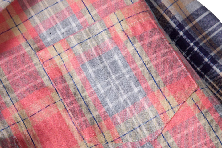 Damen Flanellhemd mit Kapuze und praktischem Design Echoarchiv