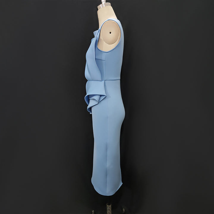 Damen Etuikleid mit elegantem Drapierungsdesign Echo Archiv
