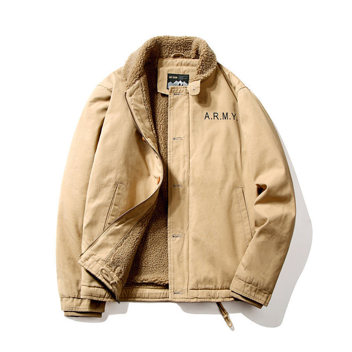 Herren Funktionale Übergangsjacke mit Teddyfutter Echo Archiv