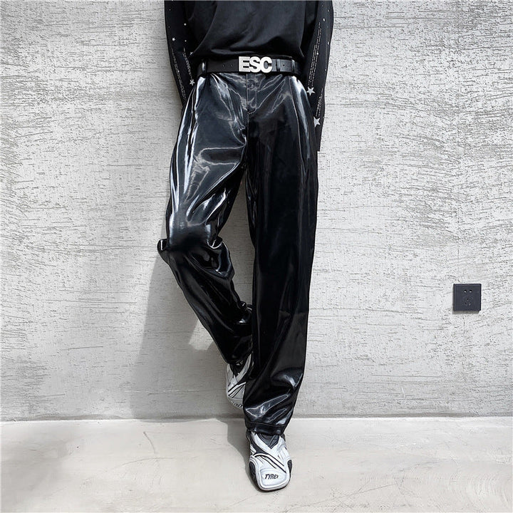 Herren Hochwertige und stylische Lackhose – Sorevano