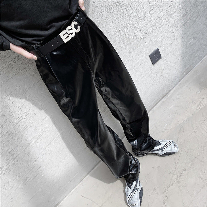 Herren Hochwertige und stylische Lackhose – Sorevano