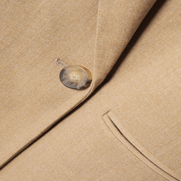 Damen Maxilanger minimalistischer Einreihiger Wollmix-Longcoat mit offenem Schalkragen Echoarchiv