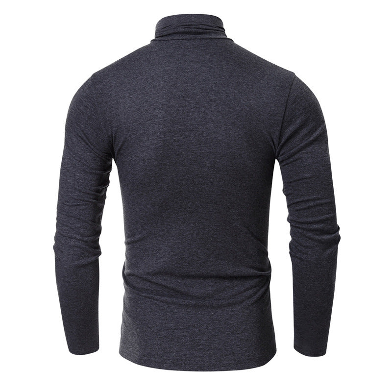 Herren Stylischer Stehkragenpullover Echoarchiv