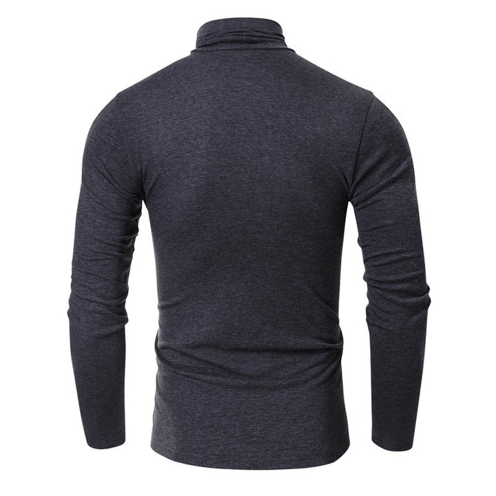 Herren Stylischer Stehkragenpullover Echoarchiv