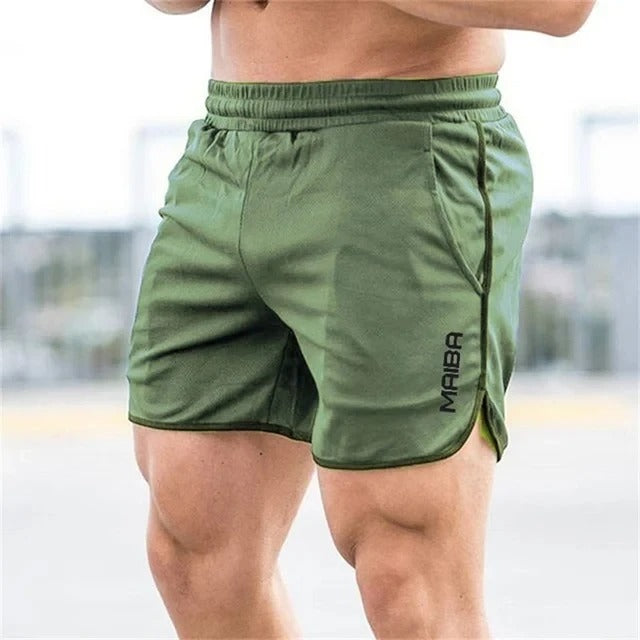 Slim Fit Badehose aus elastischem Stoff für Herren – Marzano