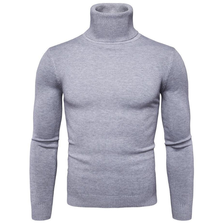 Herren Rollkragenpullover aus feinem Strick Echoarchiv