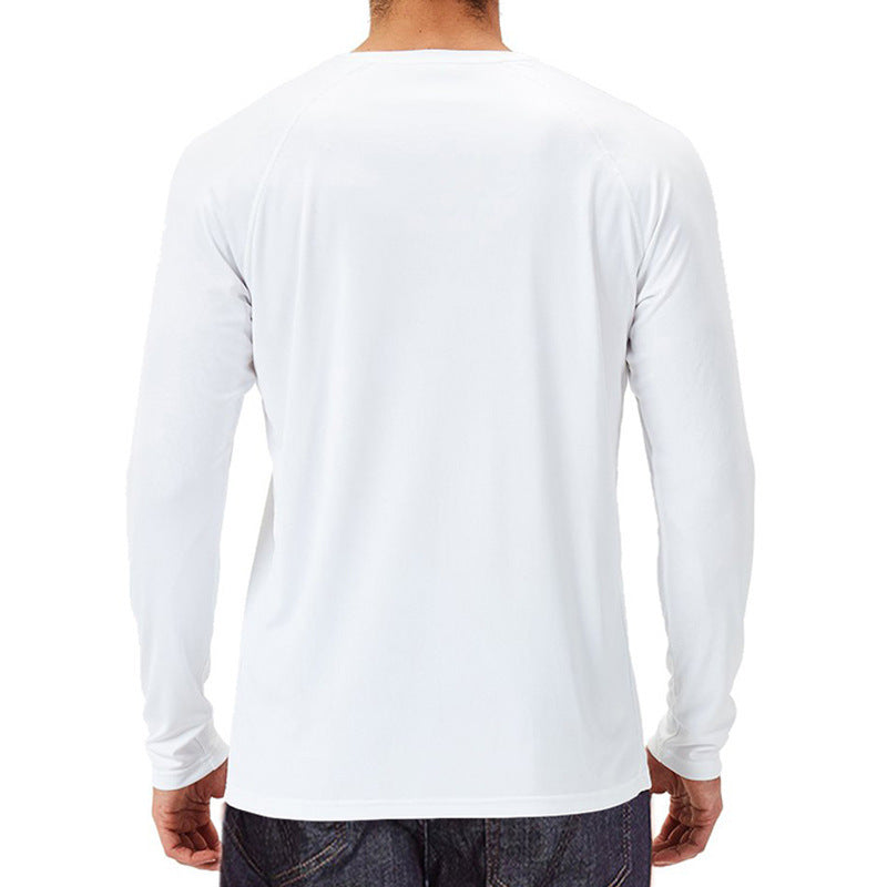 Herren atmungsaktives Langarmshirt mit Raglanärmeln Echoarchiv