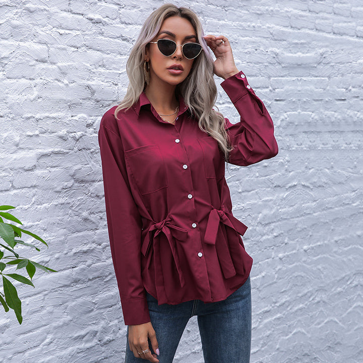Damen Elegante Bluse mit Taillierung Echo Archiv