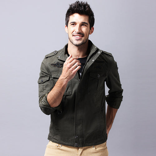 Herren Freizeit Utility Jacke Echo Archive