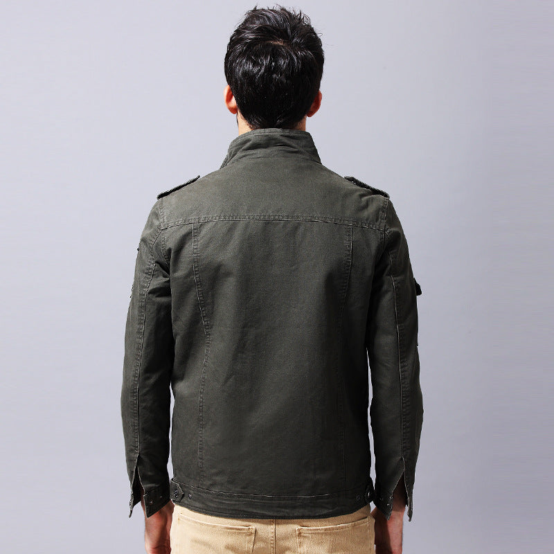 Herren Freizeit Utility Jacke Echo Archive