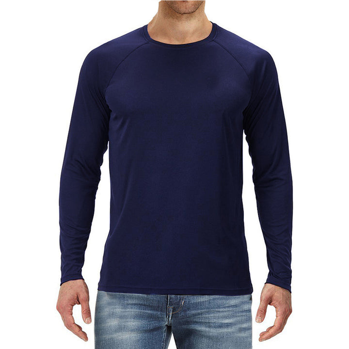 Herren atmungsaktives Langarmshirt mit Raglanärmeln Echoarchiv