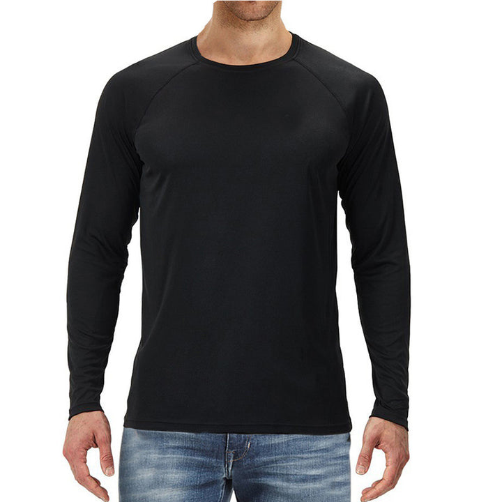 Herren Funktionslangarmshirt aus atmungsaktivem, strapazierfähigem Material Echoarchiv
