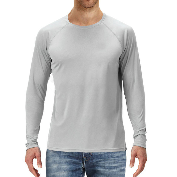 Herren atmungsaktives Langarmshirt mit Raglanärmeln Echoarchiv