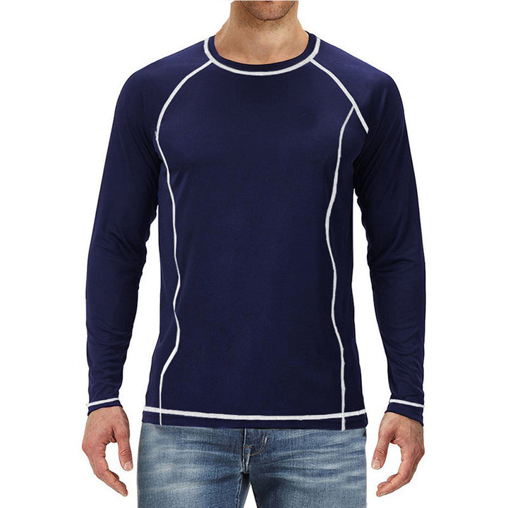 Herren Langarm Funktionsshirt mit atmungsaktiven Eigenschaften und ergonomischem Design Echoarchiv
