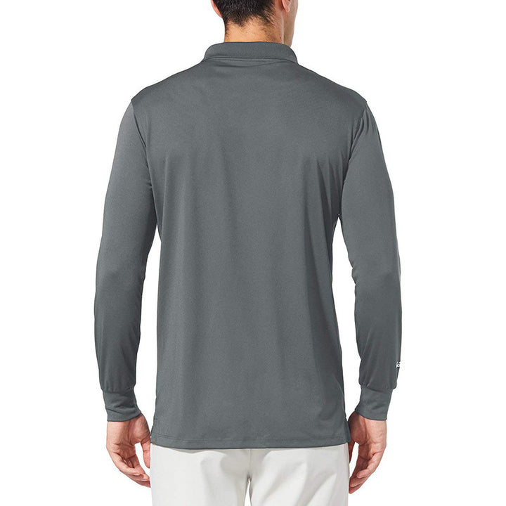 Herren Poloshirt mit langem Arm aus funktionalem Material Echoarchiv