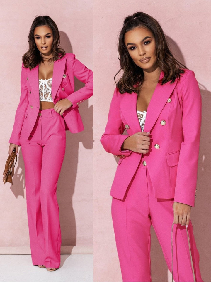 Echoarchiv | Elegante Blazer und Hosen Set