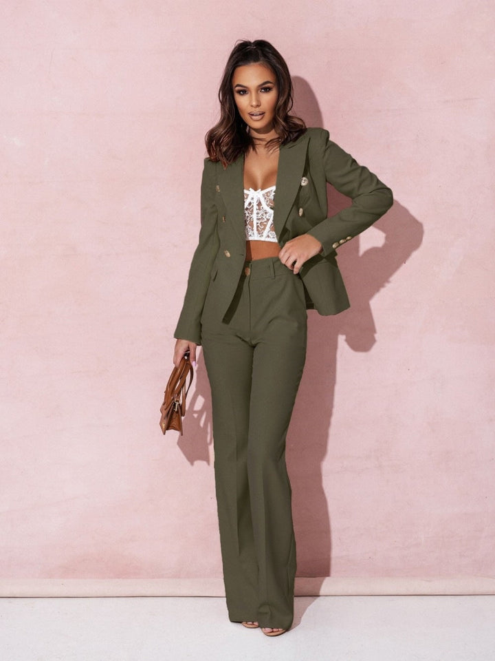 Echoarchiv | Elegante Blazer und Hosen Set