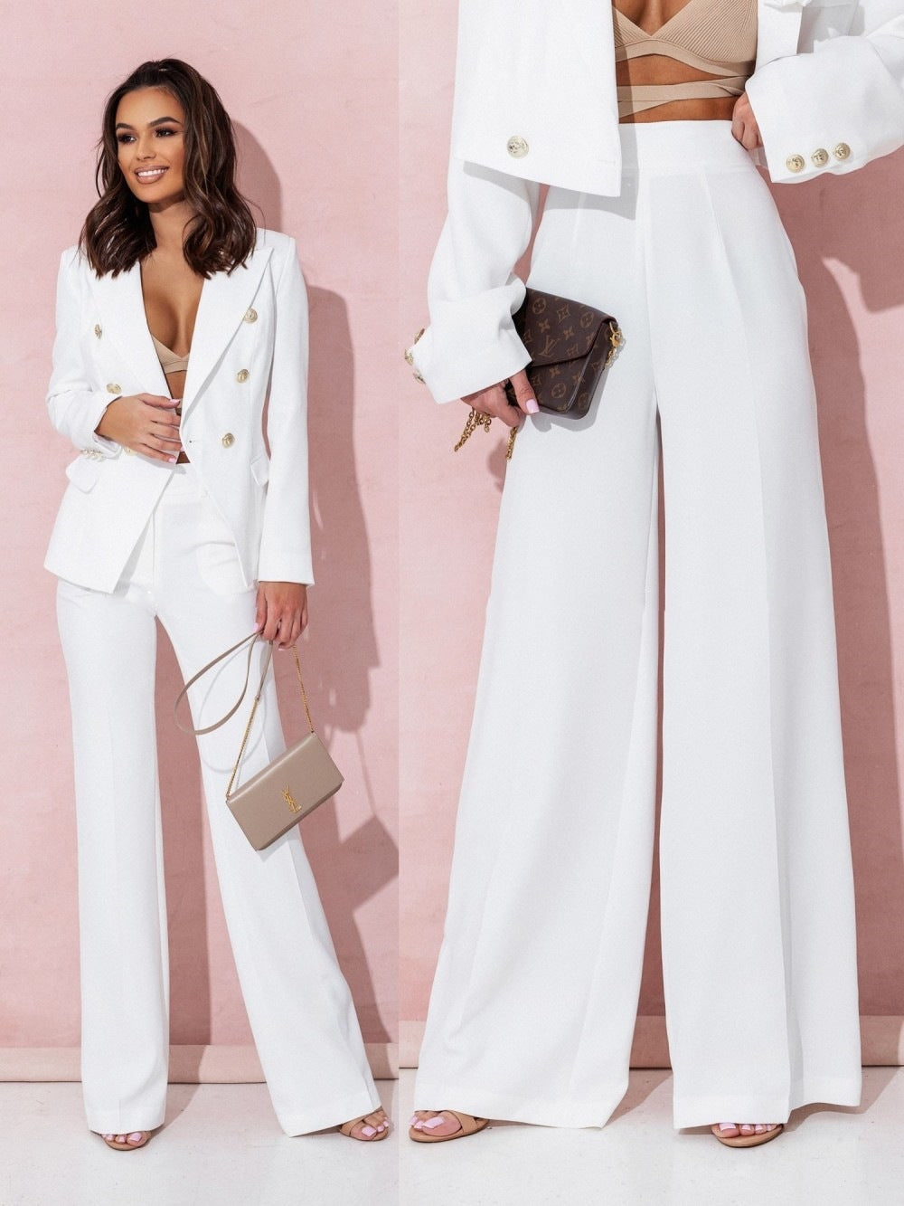 Echoarchiv | Elegante Blazer und Hosen Set