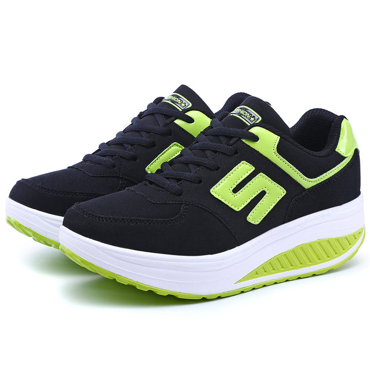 Damen nan Balance-Walking-Sneaker mit ergonomischer Wippsohle und entlastender Mittelsohle Echo Archiv