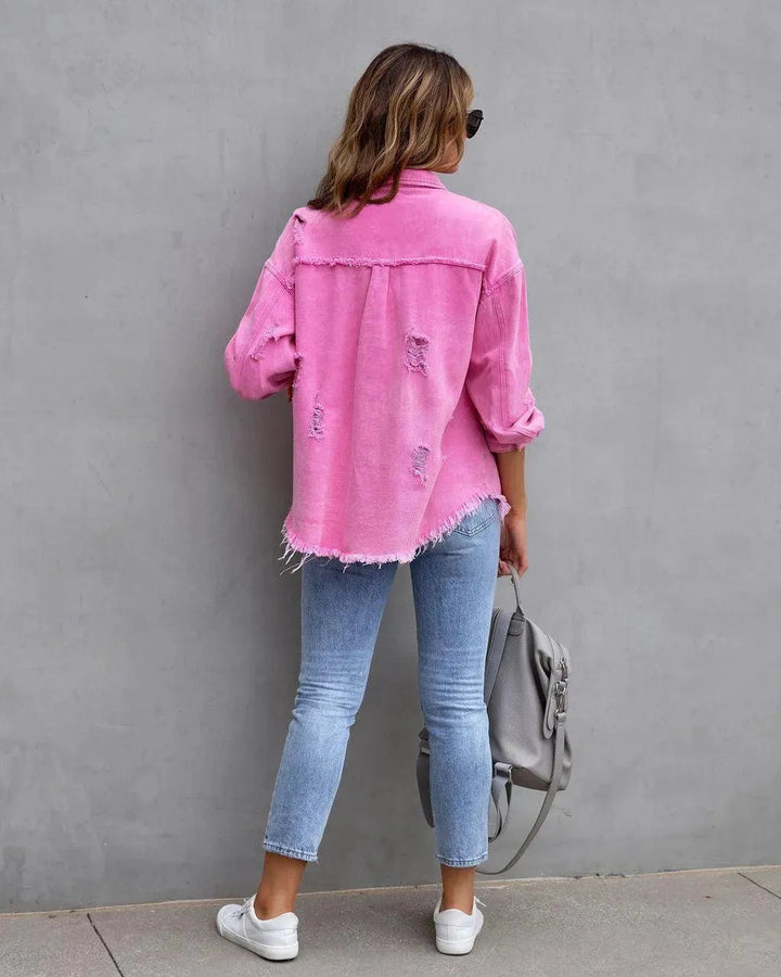 Echoarchiv | Damenbluse aus Denim
