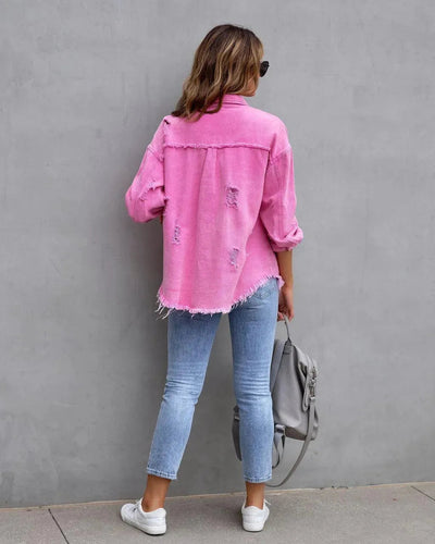 Echoarchiv | Damenbluse aus Denim