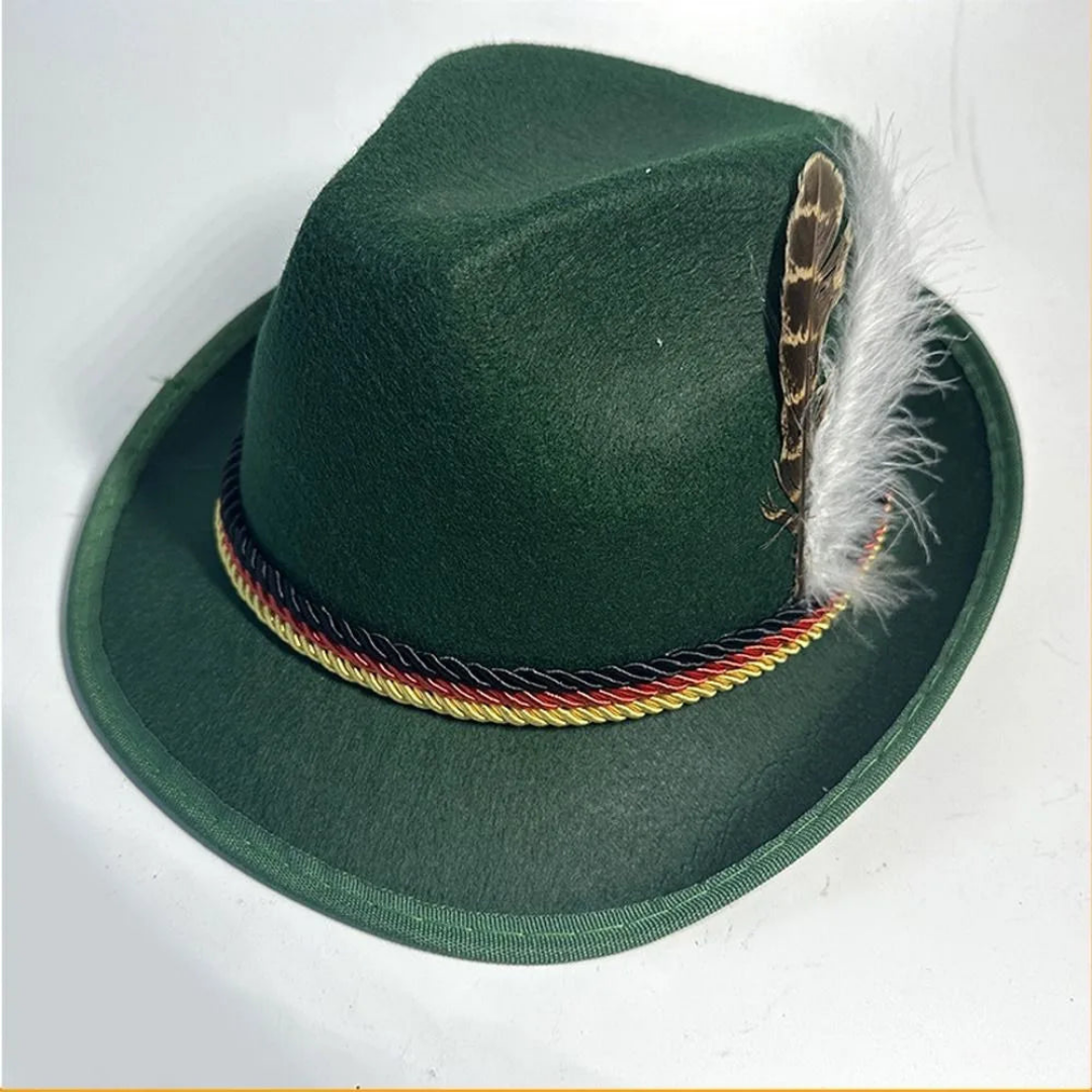 Unisex Feder Dekore Oktoberfest Hut | 2024 – Valdoro