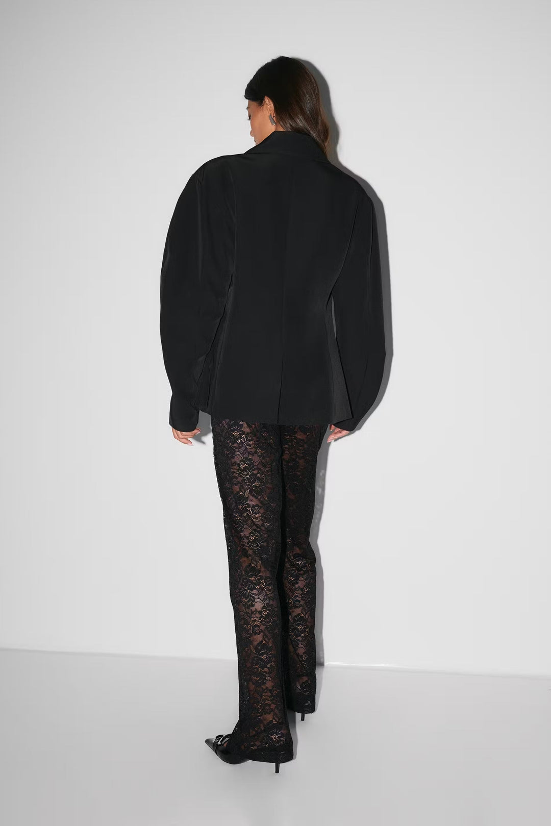 Echoarchiv | Elegante Damenhose mit Spitze und Weitem Bein