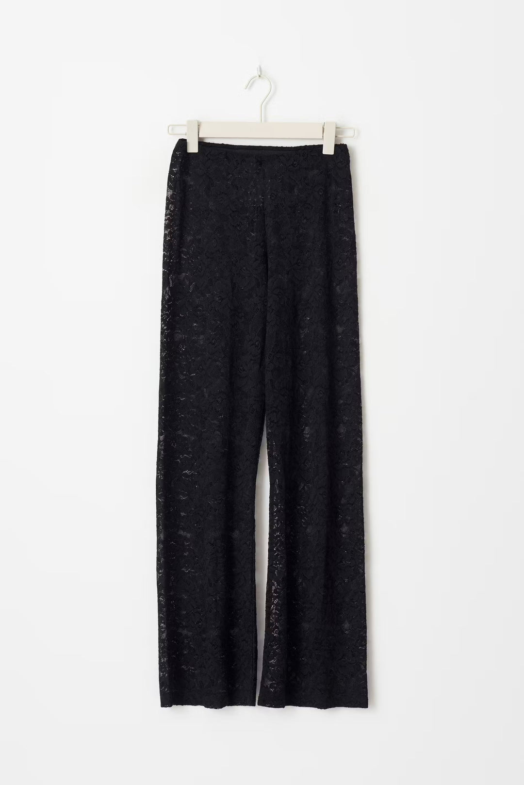 Echoarchiv | Elegante Damenhose mit Spitze und Weitem Bein