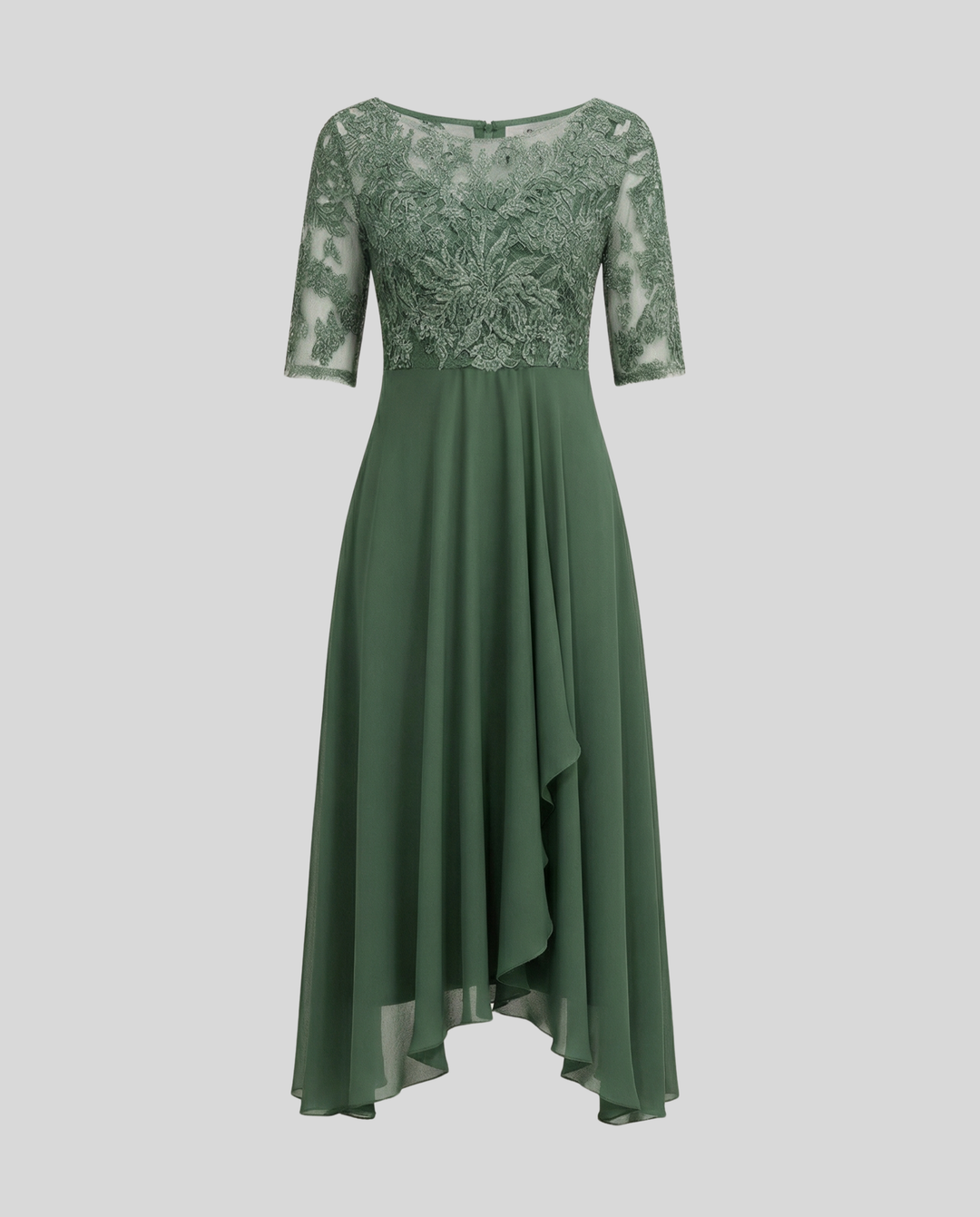 Luftiges Elegantes Midi Kleid
