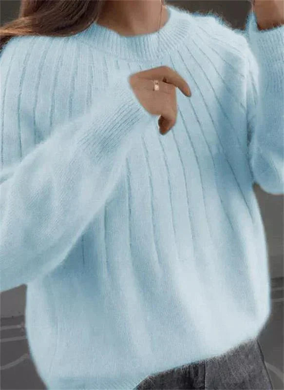 Echoarchiv Damen Strickjpullover In Verschiedenen Farben