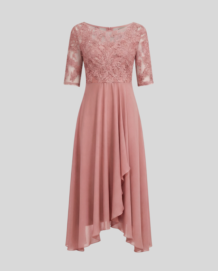 Luftiges Elegantes Midi Kleid
