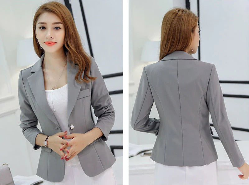 Echoarchiv | Lässig Taschen Kurz Blazer