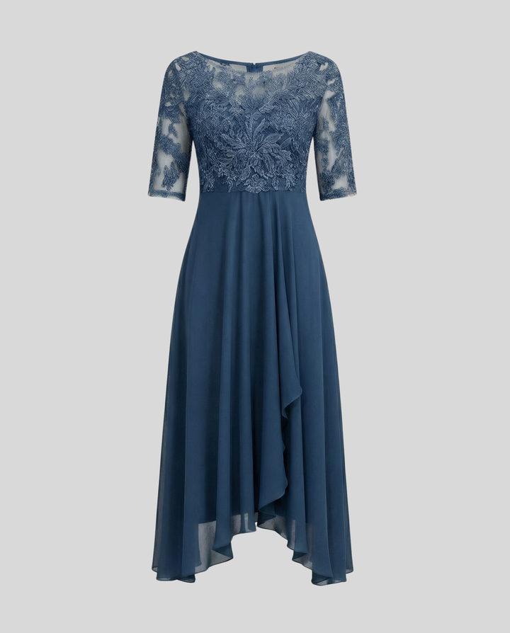 Luftiges Elegantes Midi Kleid