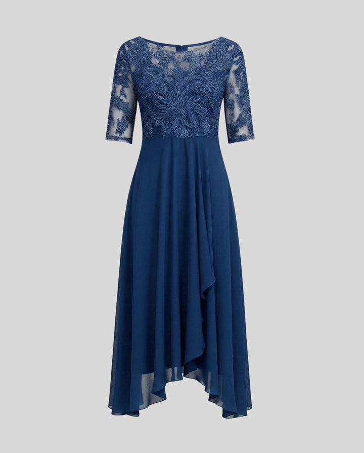Luftiges Elegantes Midi Kleid