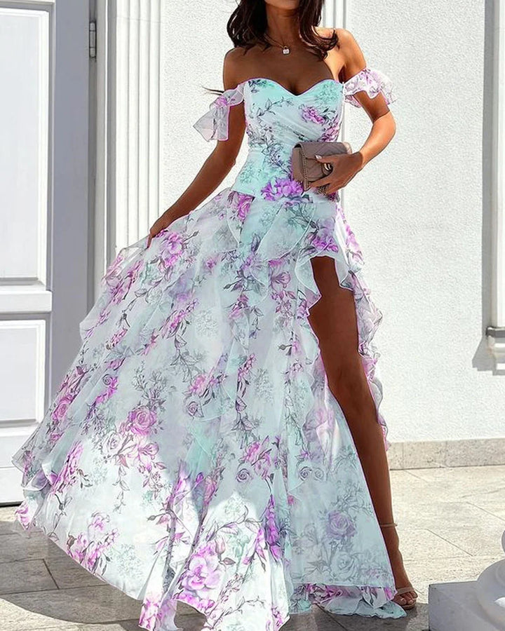 Echoarchiv | Elegantes Geblümtes Kleid