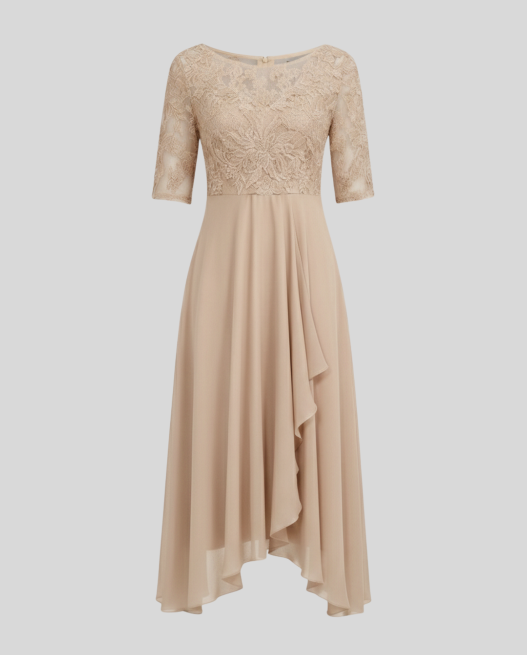 Luftiges Elegantes Midi Kleid
