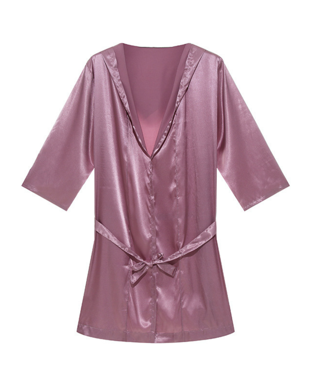 Herren Satin Bademantel Echoarchiv