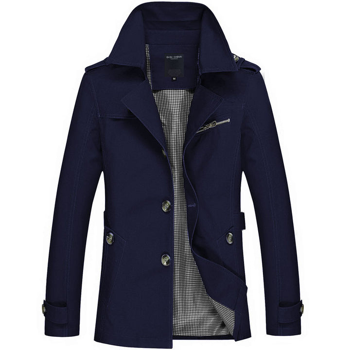 Herren Modische Trenchcoat Jacke Echo Archiv