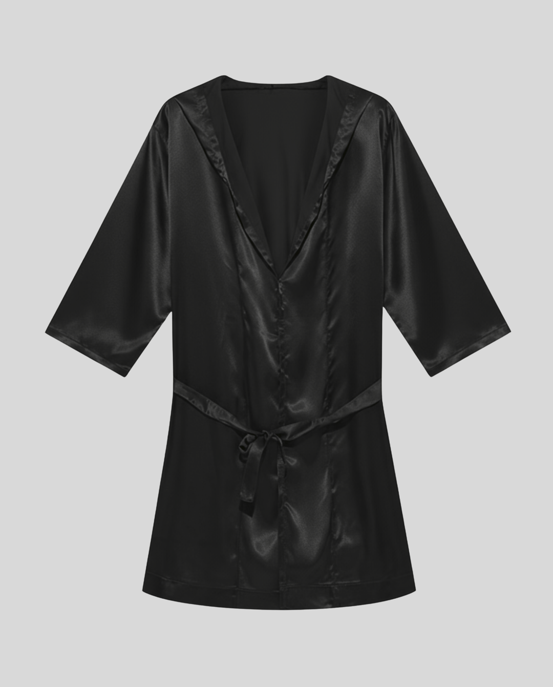 Herren Satin Bademantel Echoarchiv