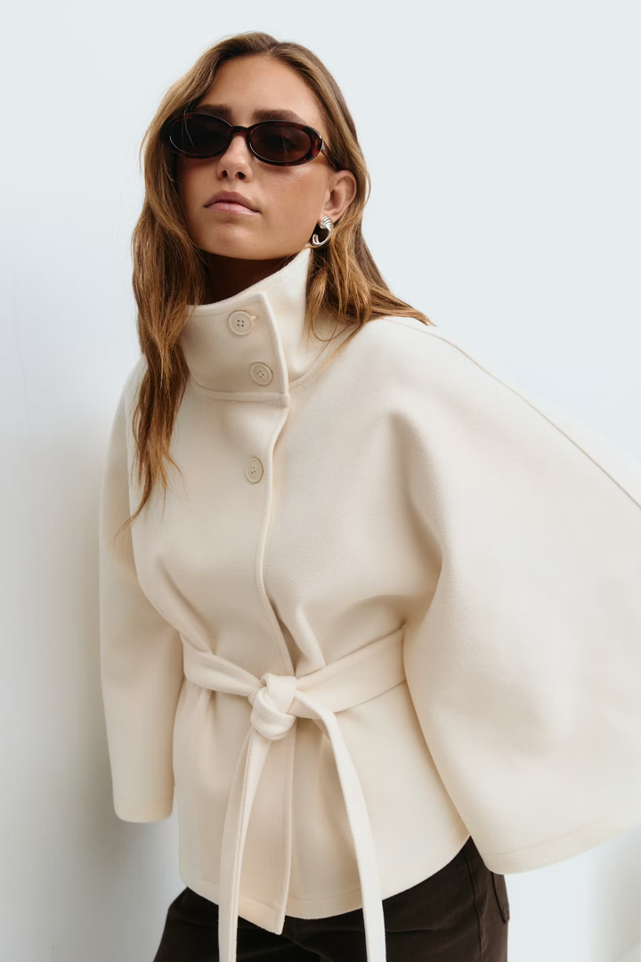 Echoarchiv | Elegante Damenjacke mit Gürtel