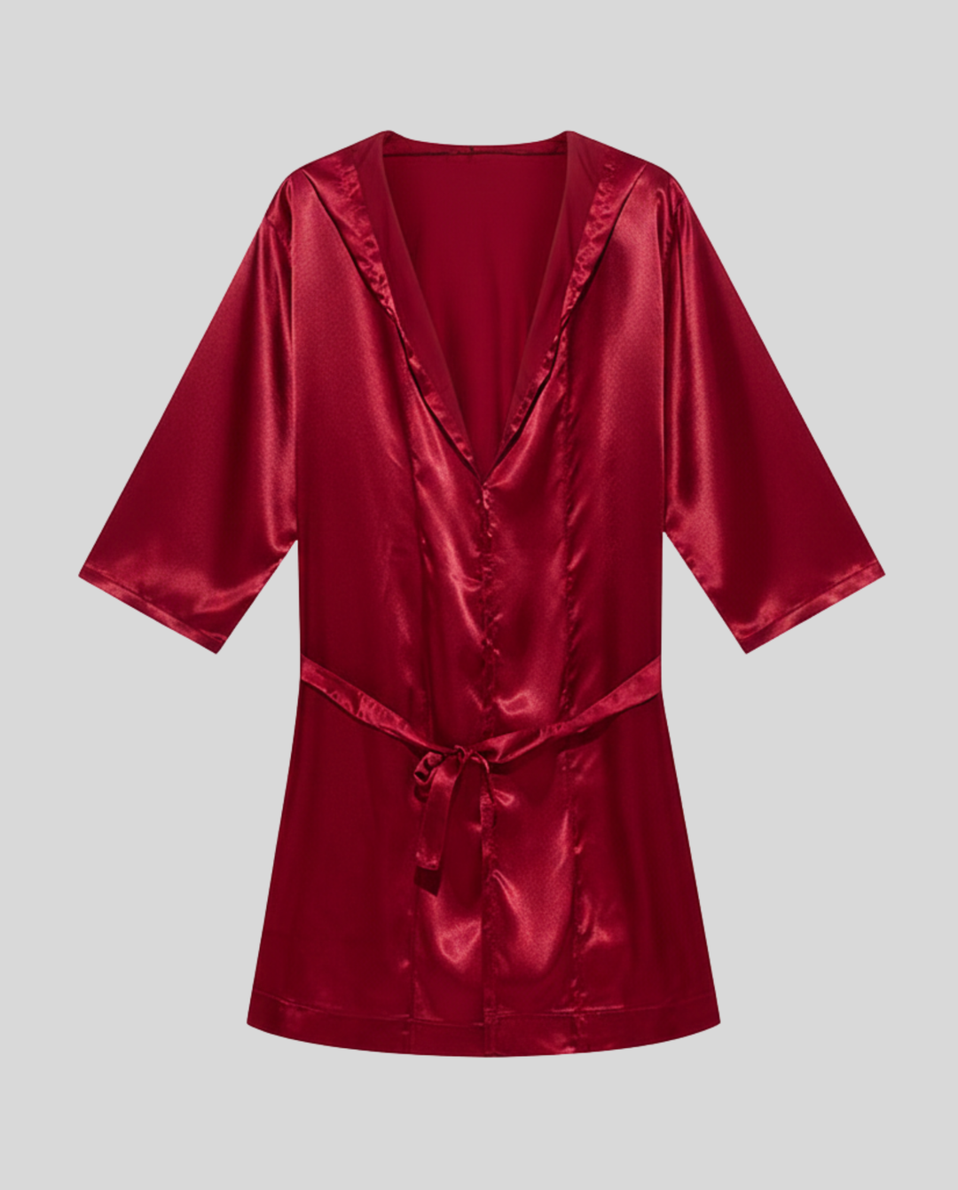 Herren Satin Bademantel Echoarchiv