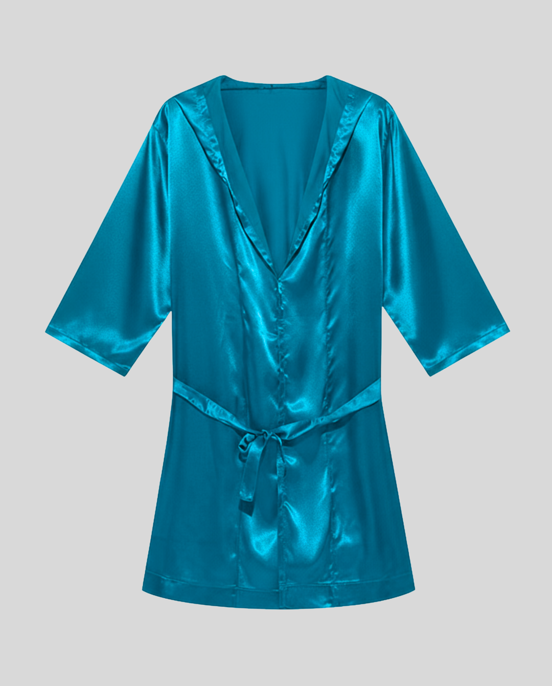 Herren Satin Bademantel Echoarchiv