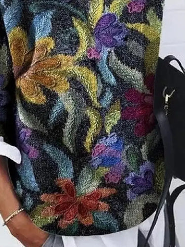Echoarchiv | Modischer Floral Pullover