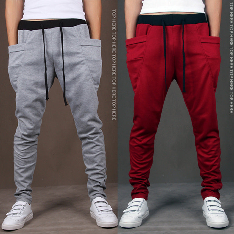 Herren Drop-Crotch Jogginghose mit oversized Außentaschen und schmal zulaufender Beinlinie Echo Archiv