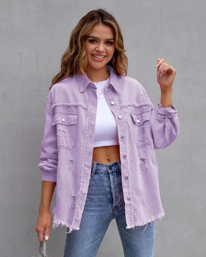 Echoarchiv | Damenbluse aus Denim