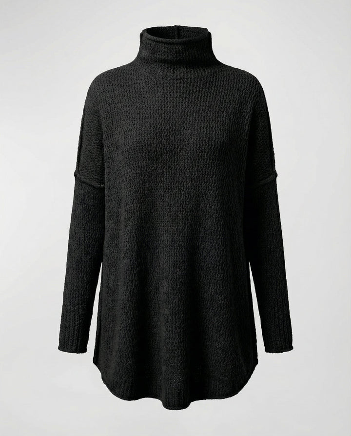 Langer Kuscheliger Strickpullover | Echoarchiv