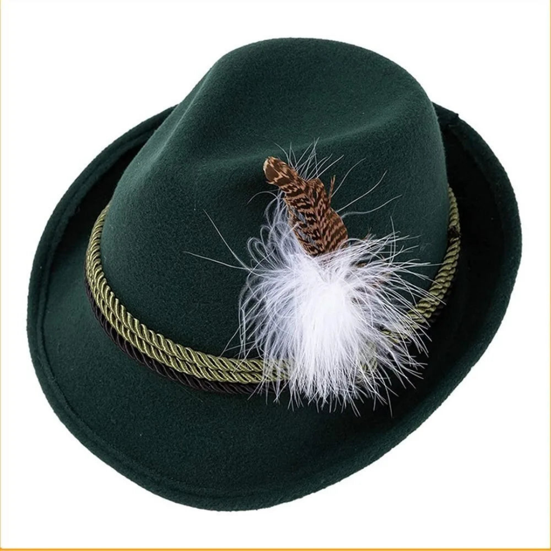 Unisex Feder Dekore Oktoberfest Hut | 2024 – Valdoro