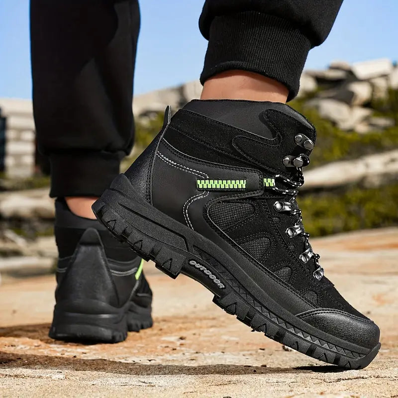 Echoarchiv | Herren Stilvolle Hohe Wanderschuhe
