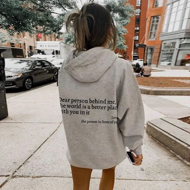 Echoarchiv | "DEchoarchivr Person Behind Me" Hoodie