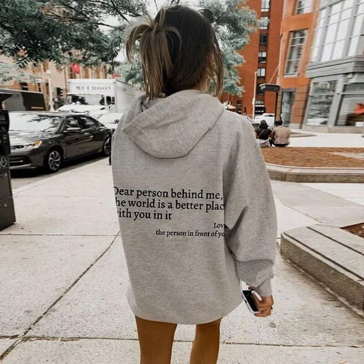 Echoarchiv | "DEchoarchivr Person Behind Me" Hoodie